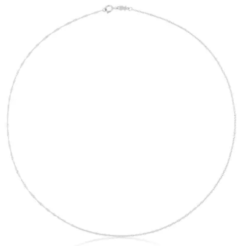 TOUS 18kt white gold chain/choker